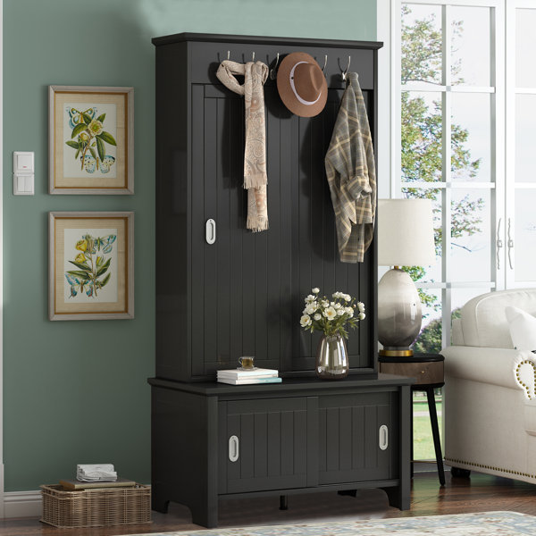 Red Barrel Studio® Risborough Multifunctional Hall Tree, Hallway Shoe